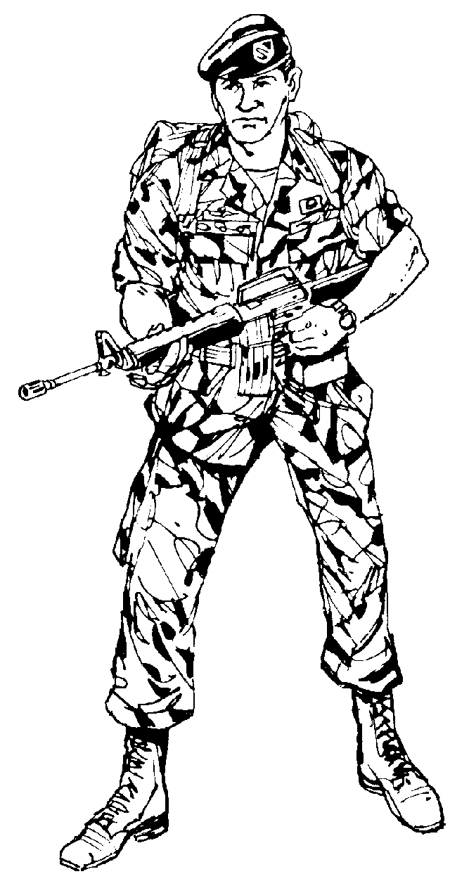 dia do soldado para colorir 02