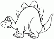 dinossauro para colorir