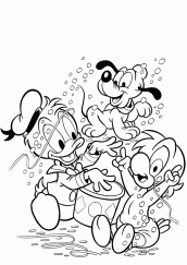 disney carnaval para colorir