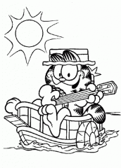 garfield para colorir 06