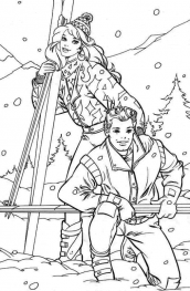imprimir desenho da barbie