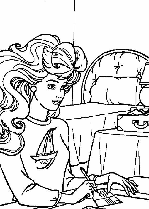 jogos da barbie de pintar gratis