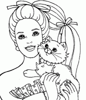 jogos de barbie de colorir