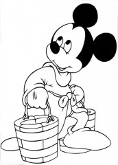 mickey da disney para colorir