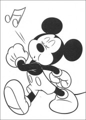 mickey de pintar