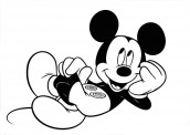 mickey imagens para colorir