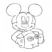 mickey mouse jogos de pintar