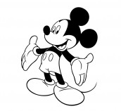 mickey para colorir