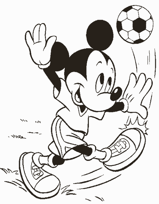 mickey para colorir online