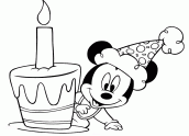 mickey para pintar