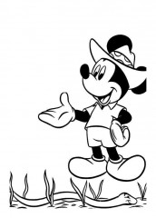 mickey pra pintar