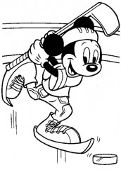 o desenho do mickey para colorir