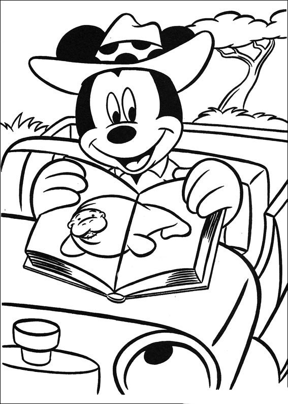 o desenho do mickey para imprimir