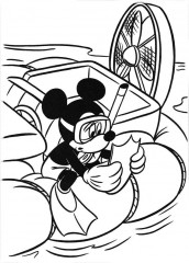 o desenho do mickey para pintar