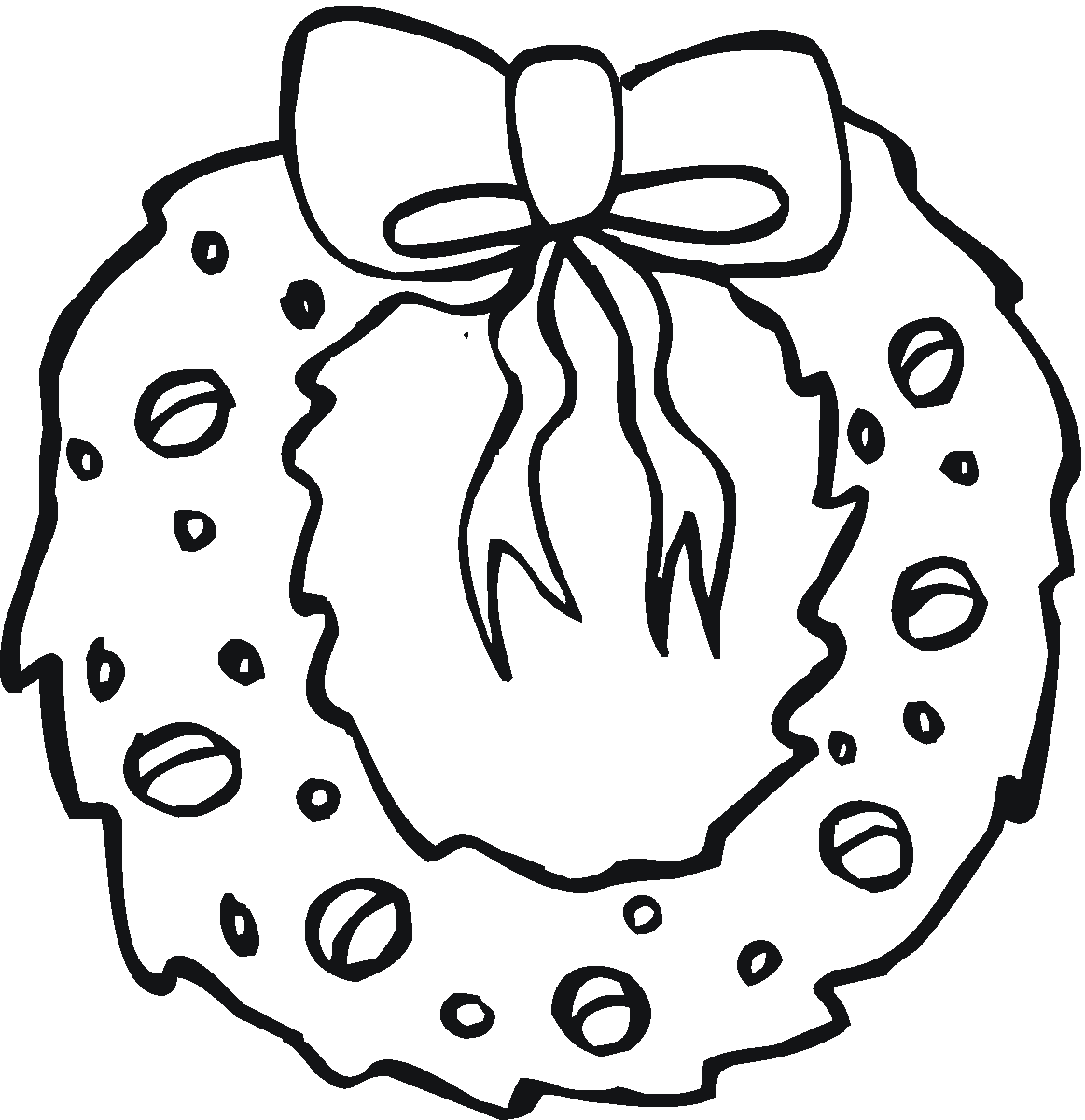 simbolos do natal para colorir