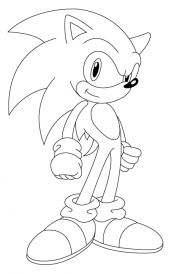 colorir sonic