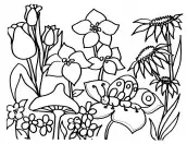 desenho de flor para imprimir