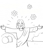 Desenhos para colorir de Jesus