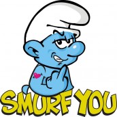 desenho dos smurfs