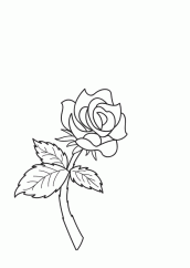 desenho para colorir de flores