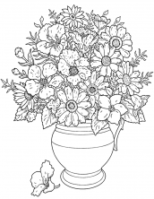 desenhos de flor para imprimir