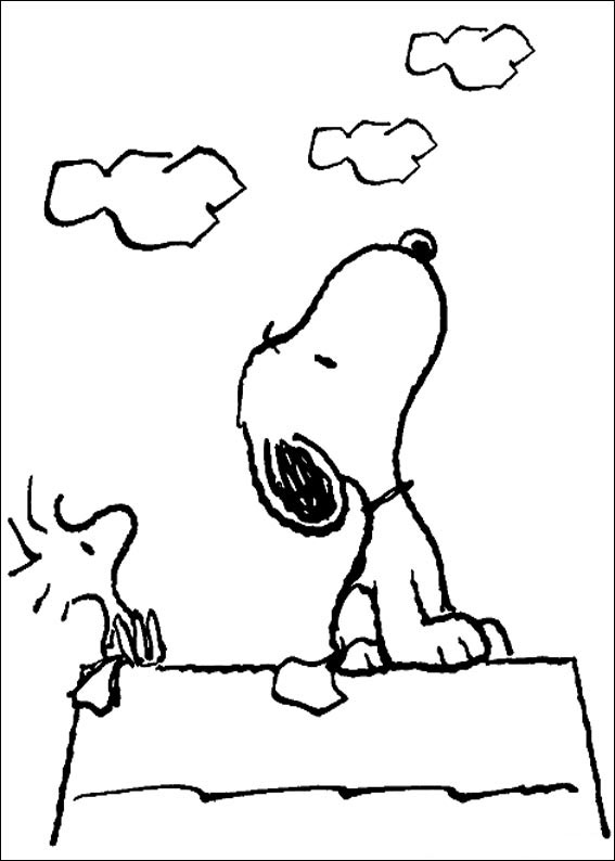 desenhos do snoopy para imprimir