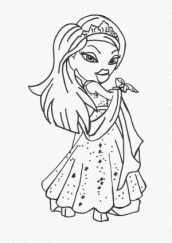 desenhos para colorir bratz