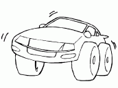 desenhos para colorir de carro