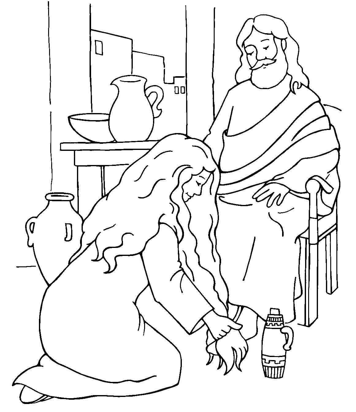 desenhos para colorir de jesus cristo