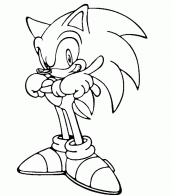 desenhos para imprimir do sonic