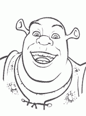 desenhos para pintar do shrek