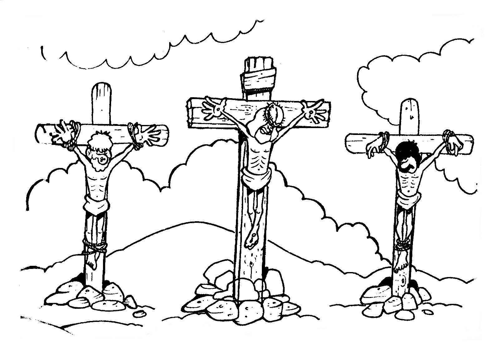 figuras de jesus para colorir
