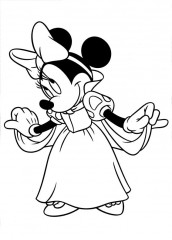 imagens da minnie para imprimir