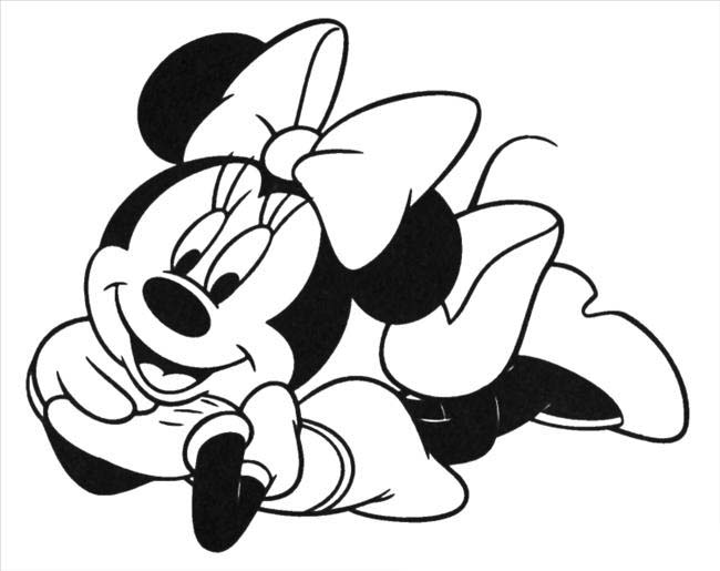 imagem da minnie para imprimir