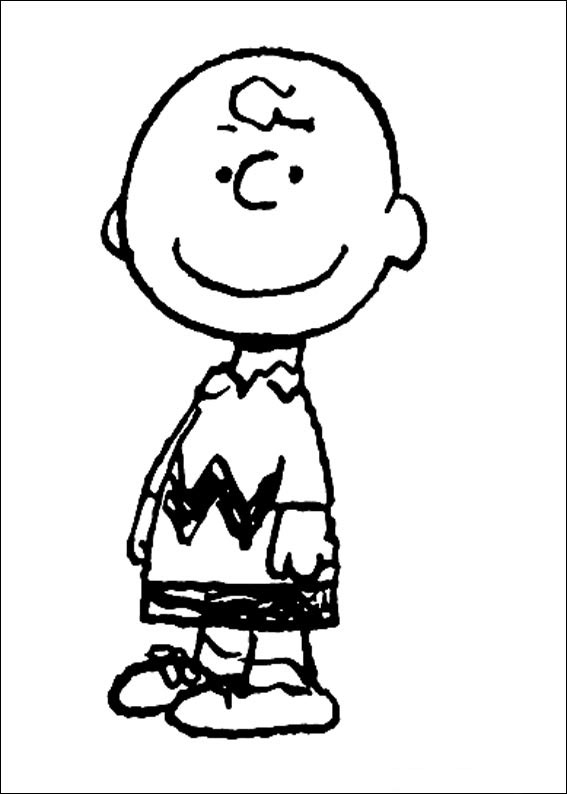 imagem snoopy para colorir