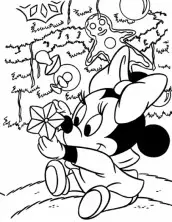 imagens da minnie mouse para colorir