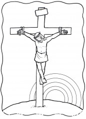 imagens de jesus cristo para colorir