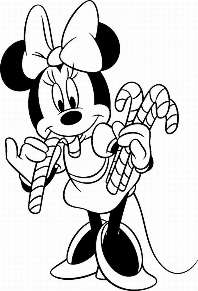 imagens para colorir da minnie