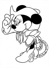 minnie desenhos para pintar