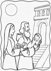 Desenhos para colorir de Jesus