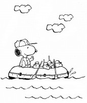 snoopy desenhos para coloir