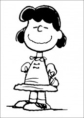 snoopy online para colorir