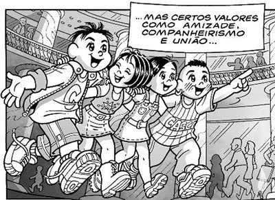 turma da monica jovem para colorir