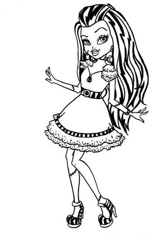 colorir monster high