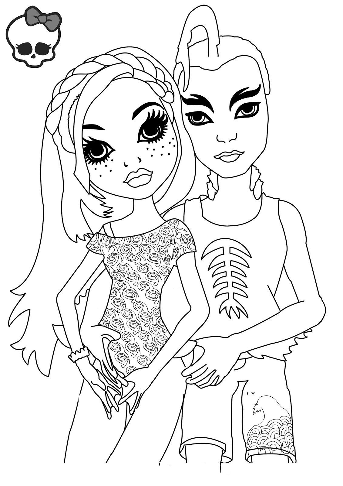 desenhar monster high