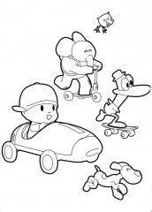 desenho de pocoyo para desenhar