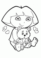 desenho infantil dora aventureira