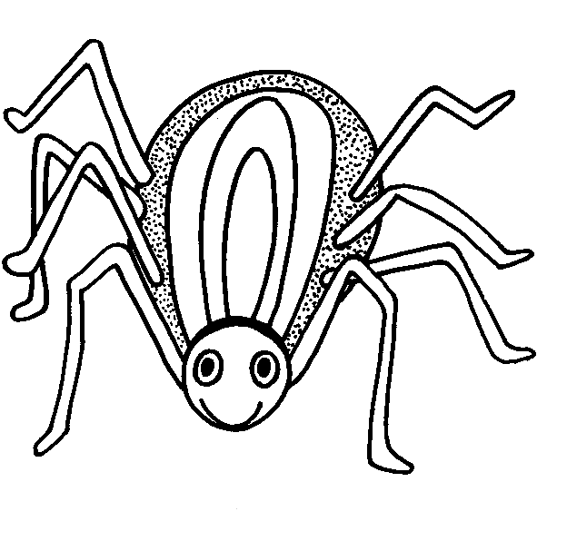 desenho para colorir de aranha