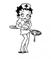 desenhos da betty boop para colorir