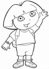 desenhos da dora para imprimir